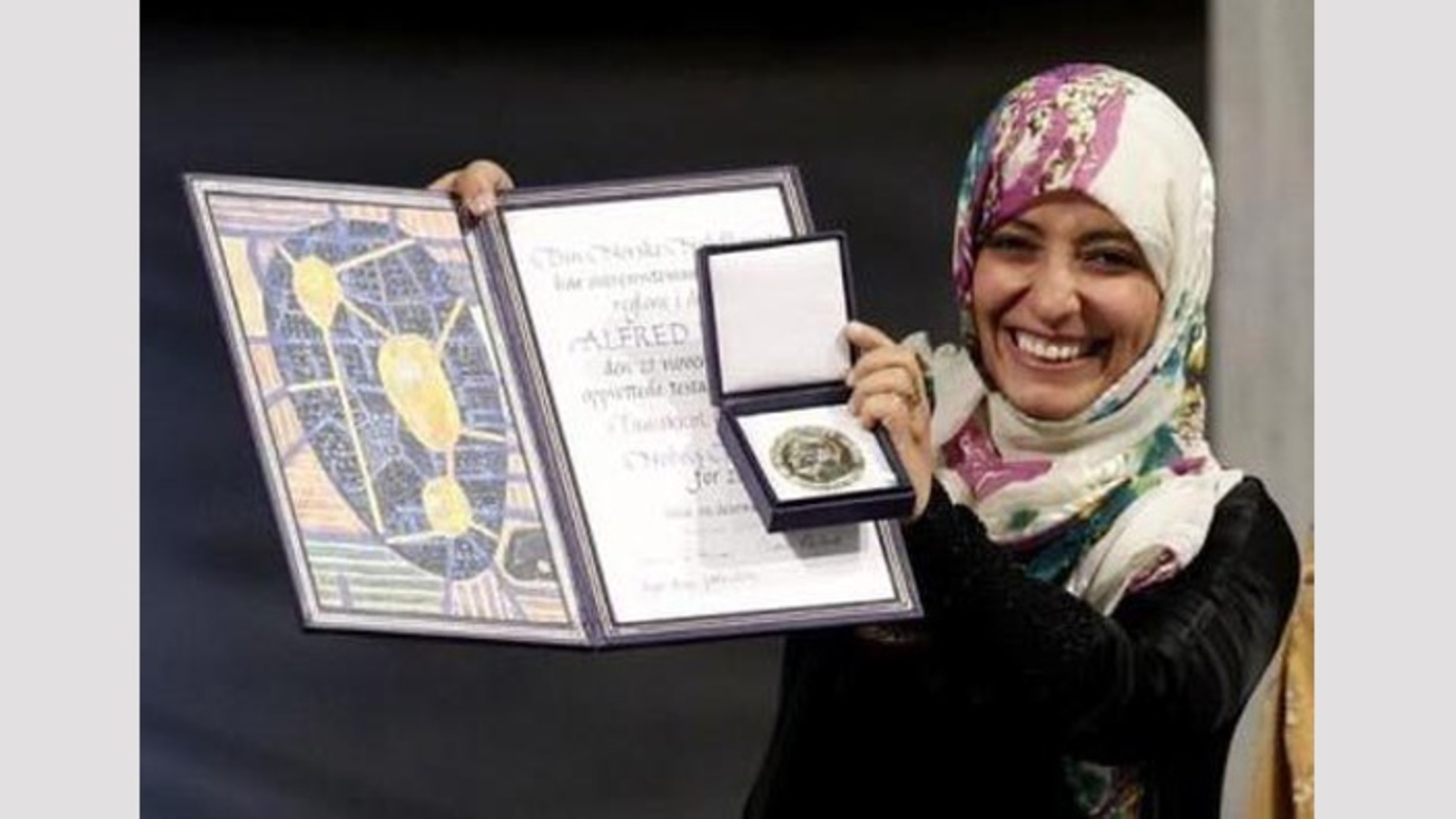 توكل كرمان، نوبل الربيع العربي